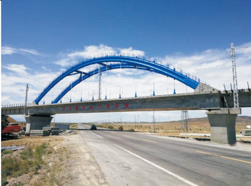 新疆博州支線跨口岸公路鐵路橋